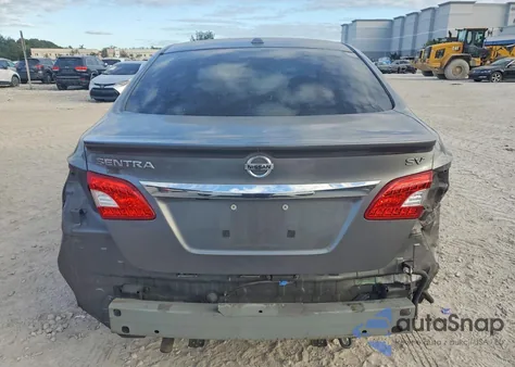 2015 Nissan Sentra S z USA, uszkodzony, nr VIN 3N1AB7AP8FY321403